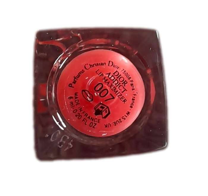 DIOR Addict Lip Maximizer Lip Plumping Gloss  Colour 007 Intense Cinnamon 6ml