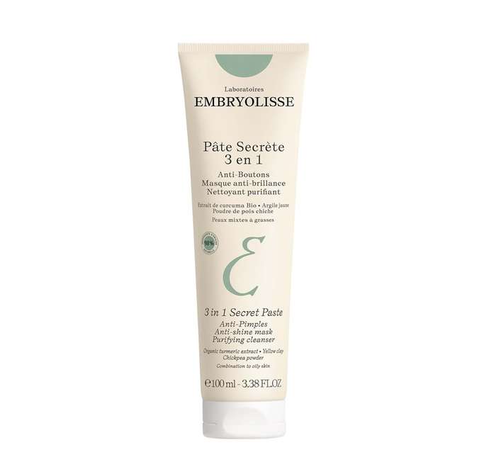 Embryolisse 3-in-1 Secret Paste 100ml Anti-blemish anti-pimple cleanser and mask