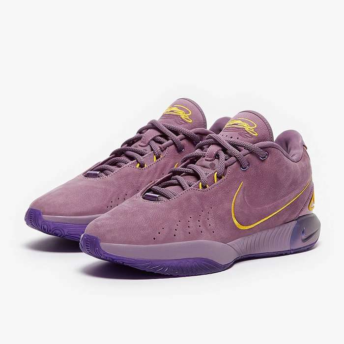 Nike LeBron 21 'Violet Dust / University Gold' - UK 8