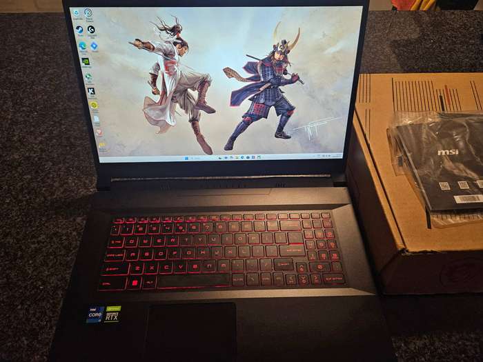 MSI GF76 11UC  17.3 Gaming Laptop (Grade A, Second Hand)