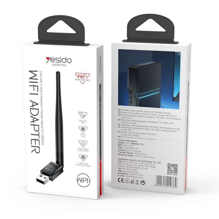 Yesido WiFi Adapter + LB-Link 5.1 Bluetooth Dongle  Combo Deal