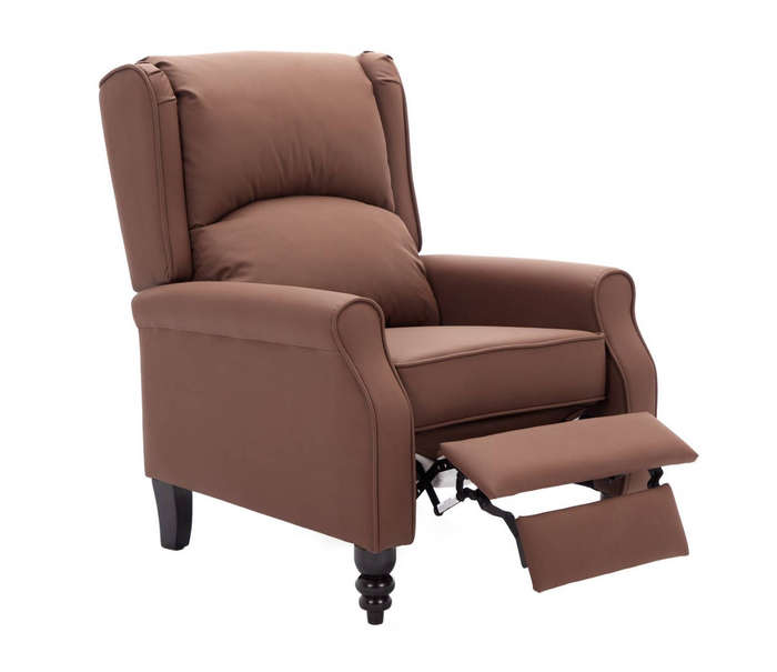 Recliner Chair  Adjustable Sofa Push Back Single Lounger