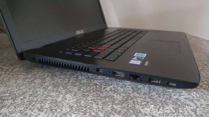 ASUS ROG 17.3" Laptop  i7-6700HQ  GTX 960M  8 GB  256 GB SSD  Grade A