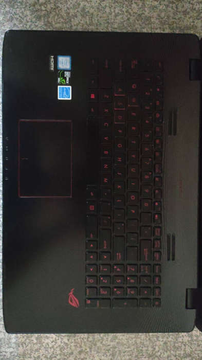 ASUS ROG 17.3" Laptop  i7-6700HQ  GTX 960M  8 GB  256 GB SSD  Grade A