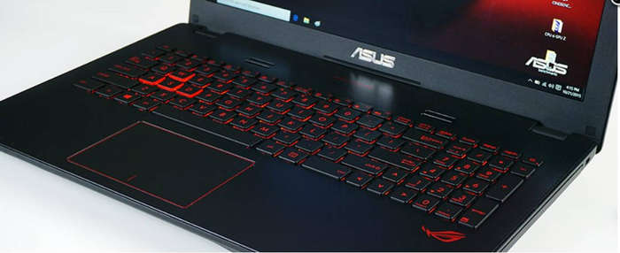 ASUS ROG 17.3" Laptop  i7-6700HQ  GTX 960M  8 GB  256 GB SSD  Grade A