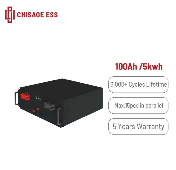 Low Voltage Rack ESS Battery  CR0200-5 kWh