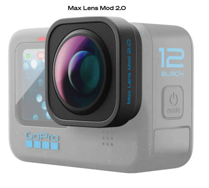 GoPro Max Lens Mod 2.0 (for HERO12 Black)  New, Open Box