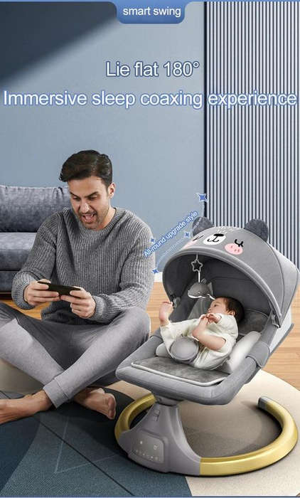3 in 1 Electric Swing Rocker for New Born Baby 0 to 2 Years