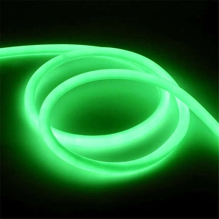 Green Neon Light, LED tube, 360-degree Lighting 50m