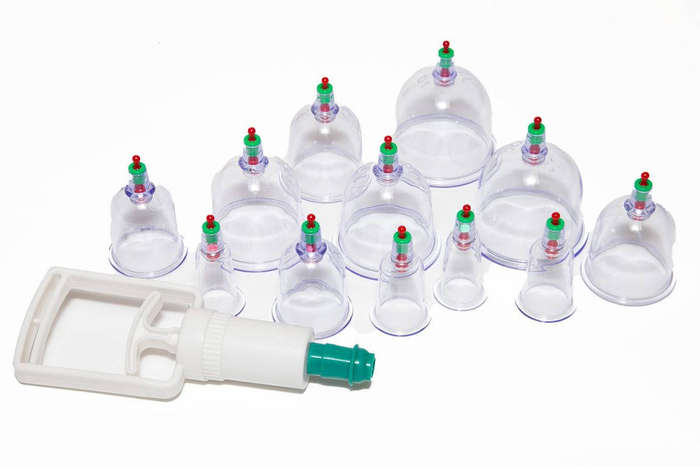 Vacuum Cupping Sets of 11 Cups With Pump