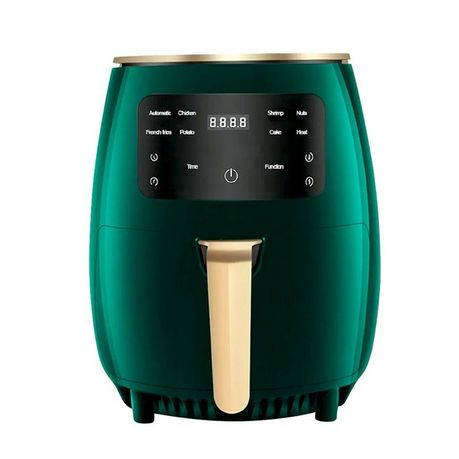 Electric Silver Crest Air Fryer - 2400W - 6 Litre Large Capacity-GREEN