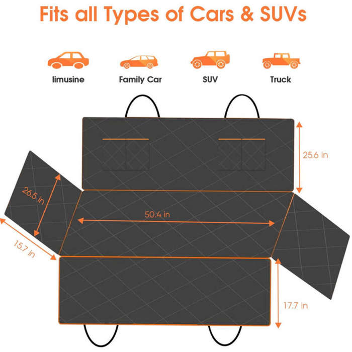 High quality pet car seat cover for dog multi-functional