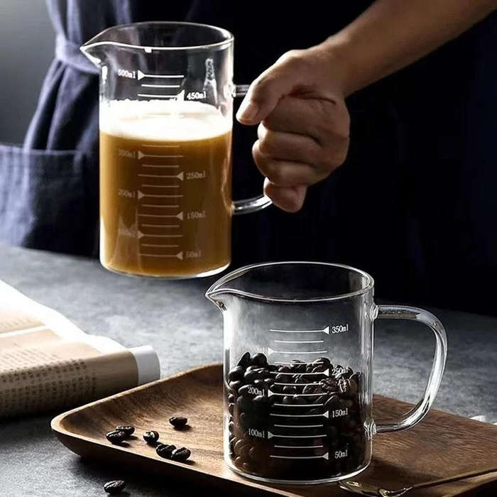 Durable Borosilicate Glass Measuring Cup - 500ML