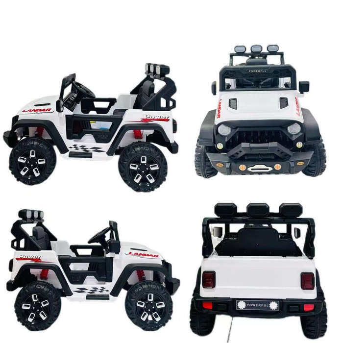 Hyundai High Quality Large Kids Electric Car 12V - White
