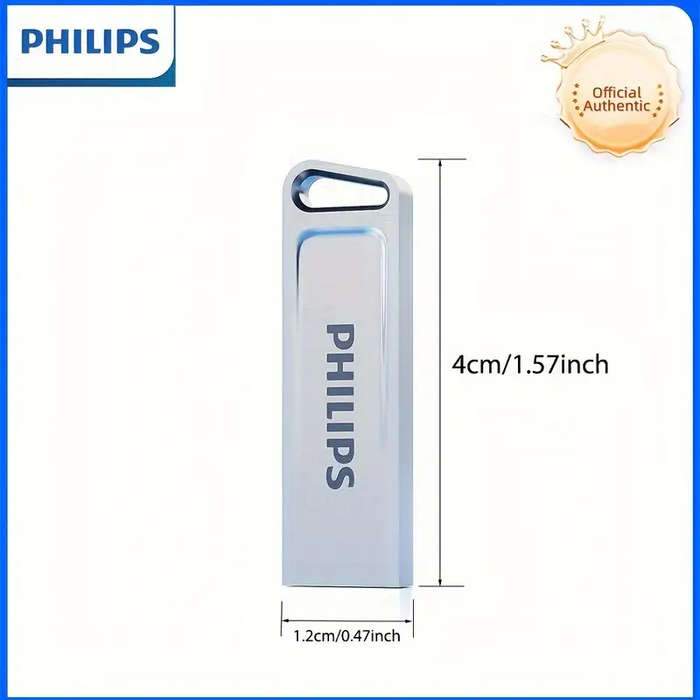 64 Philips High-Speed Metal USB Flash Drive