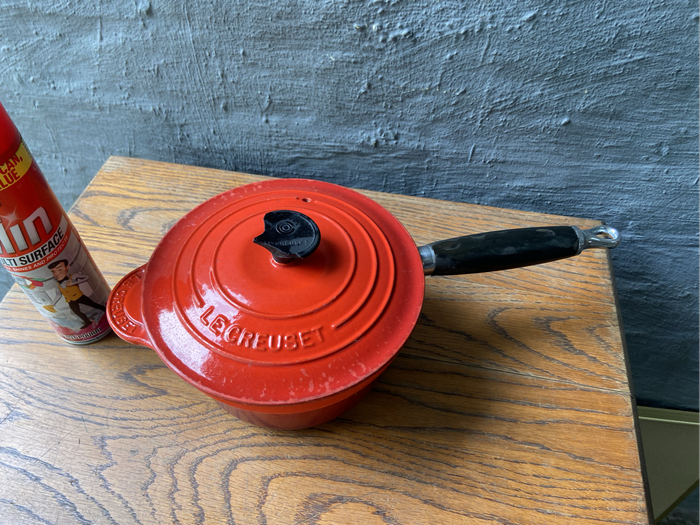 Vintage Le Creuset Pot with Lid