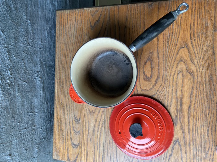 Vintage Le Creuset Pot with Lid