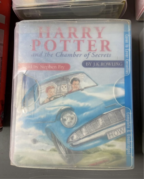 Harry Potter Audio Books (cassette tapes) books 1-4