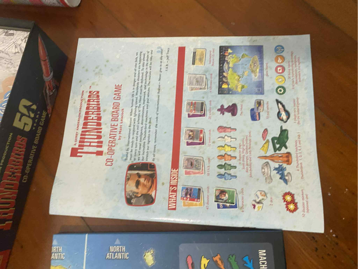 Thunderbirds 50 years - co-operative board game