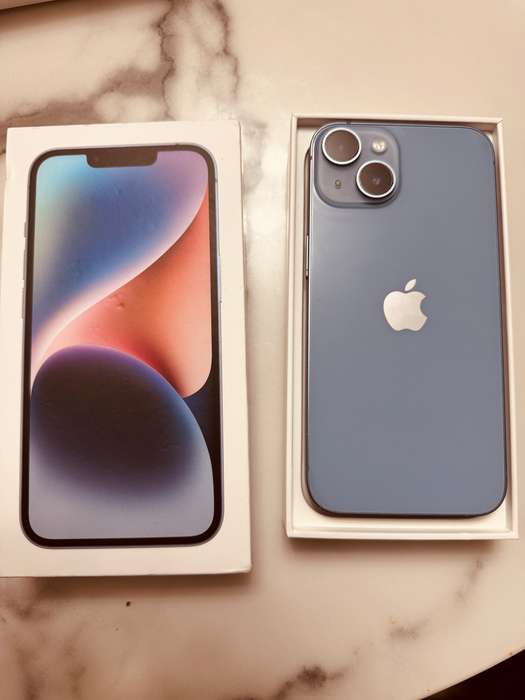 iPhone 14 Blue 128Gb Original - Free Shipping