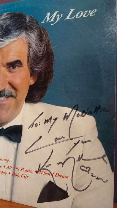 Ken Mullan My Love (Autographed) - Vinyl LP Record - G+