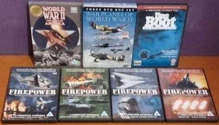 Military/WAR DVD Bundle 9 DVDs