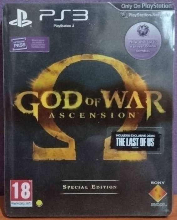 God of War Ascension Special Edition Steelbook - PS3