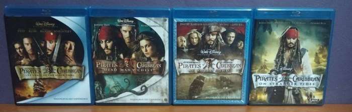 Pirates of the Caribbean Bundle (Blu-ray & DVD)