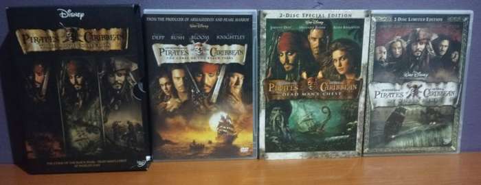 Pirates of the Caribbean Bundle (Blu-ray & DVD)