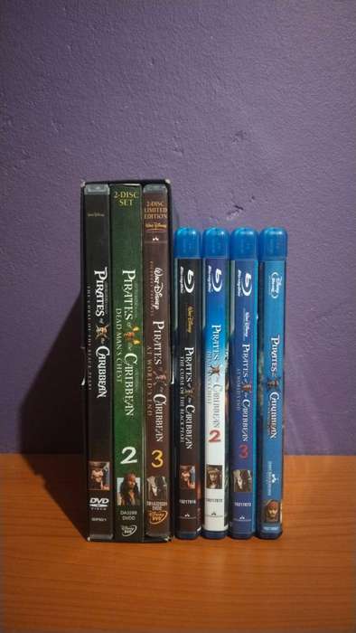 Pirates of the Caribbean Bundle (Blu-ray & DVD)