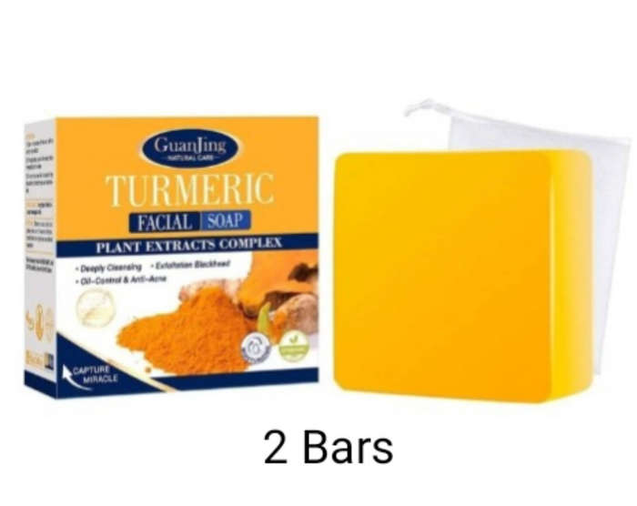 Facial tumeric soap