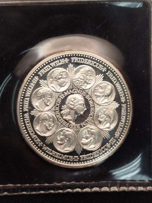 1871 German Empire Nine Kings Silver Proof Commemorative Coin  17.57g