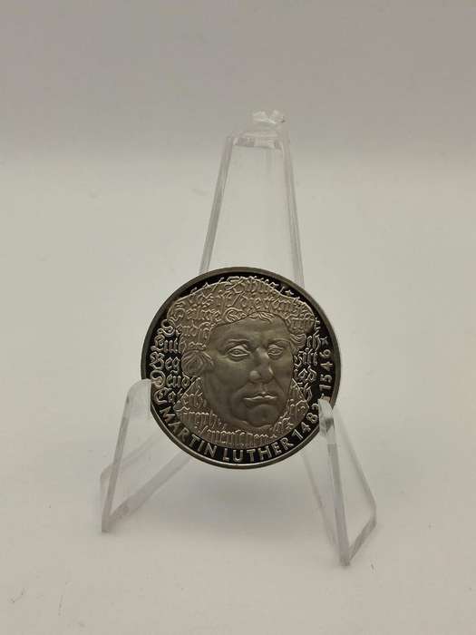 1983 West Germany 5 Deutsche Mark Martin Luther Silver Coin  Proof-Like | 11.58g | 62.5% Silver