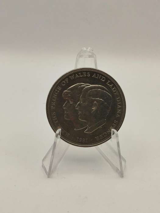  1981 Royal Wedding Crown  Prince Charles & Lady Diana Spencer | British Historic Coin