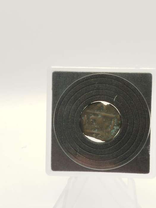 East India Company 1/12 Anna Star Coin  British India Copper Cash  Antique Patina