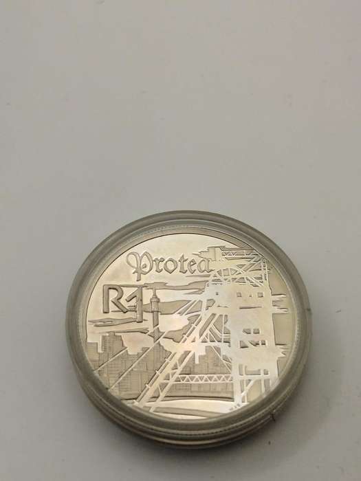  1999 R1 Silver Protea  Mining Heritage | SA Mint | Proof Coin | Box + COA | Only 2,500 Minted!