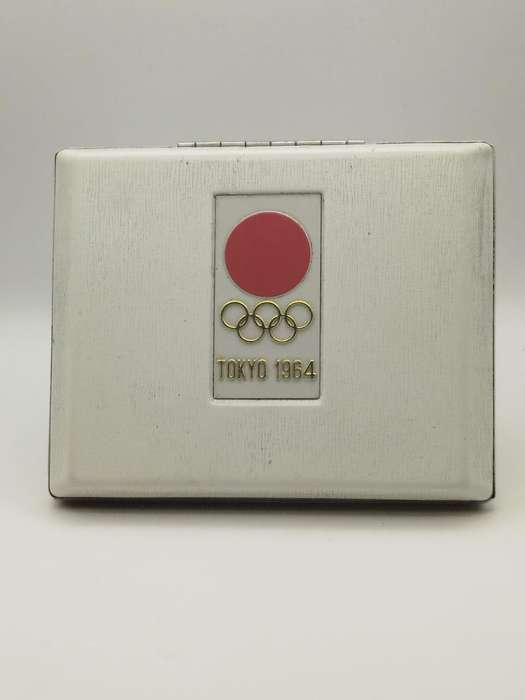 Tokyo 1964 Olympic Commemorative Medal  Original Box & Certificate  Japan Mint Gold-Plated Bronze