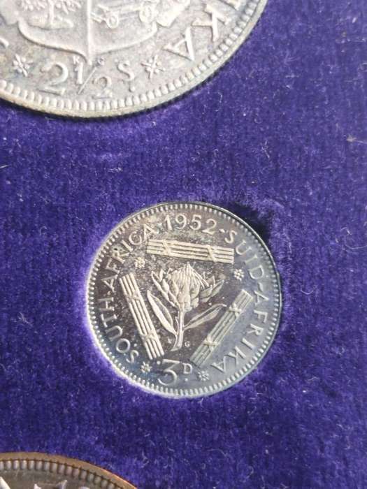 1952 South Africa Union Tercentenary Full 11-Coin Proof Set  Gold & Silver  SAM Box  Rare Inve
