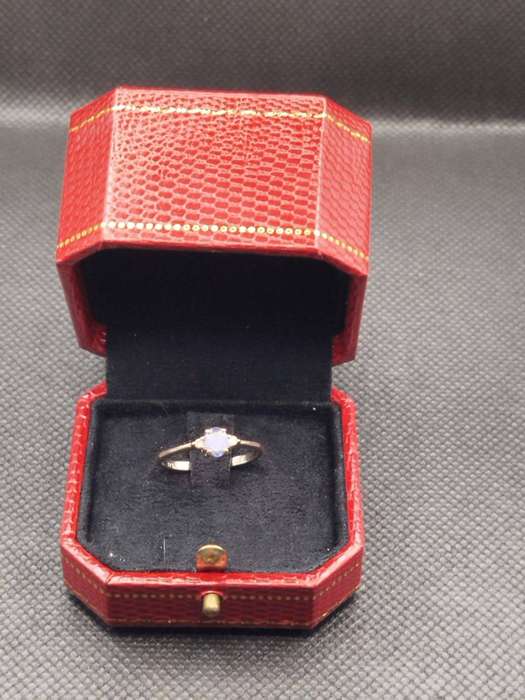 Browns Diamond & Gemstone Ring Set  Certified 9ct White Gold
