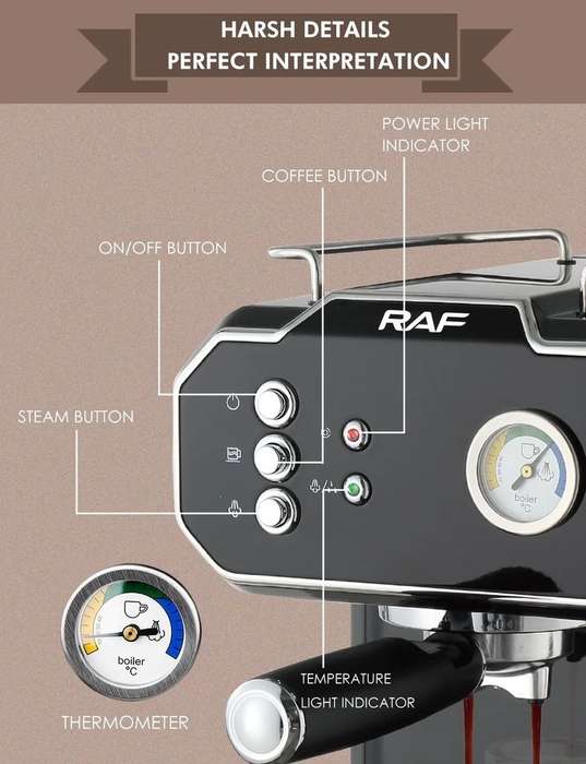 RAF - automatic coffee machine
