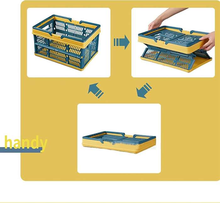MULTIFUNCTIONAL  COLLAPSIBLE STORAGE BASKET