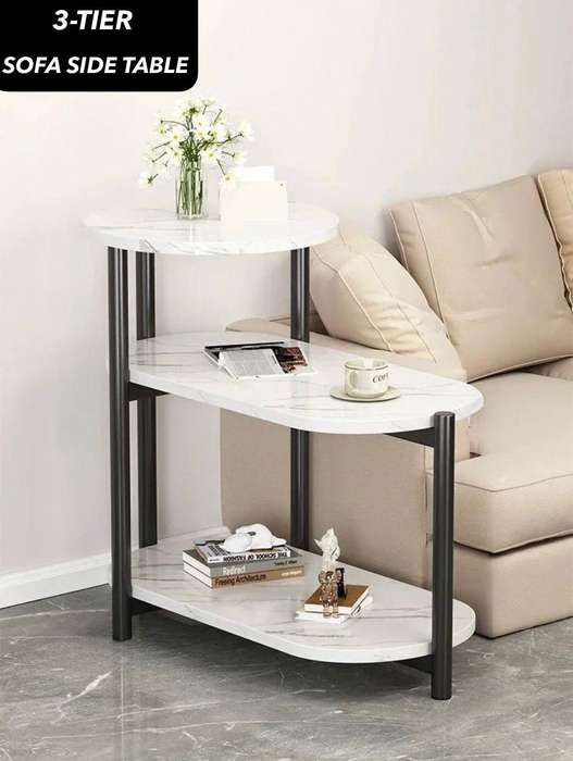 SOFA SIDE TABLE  3-TIER