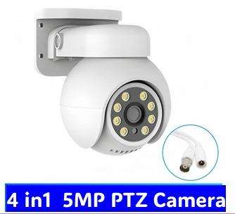 4 in1 5MP PTZ Camera