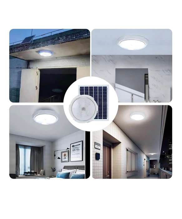 50W Solar Ceiling Light with Remote Control
