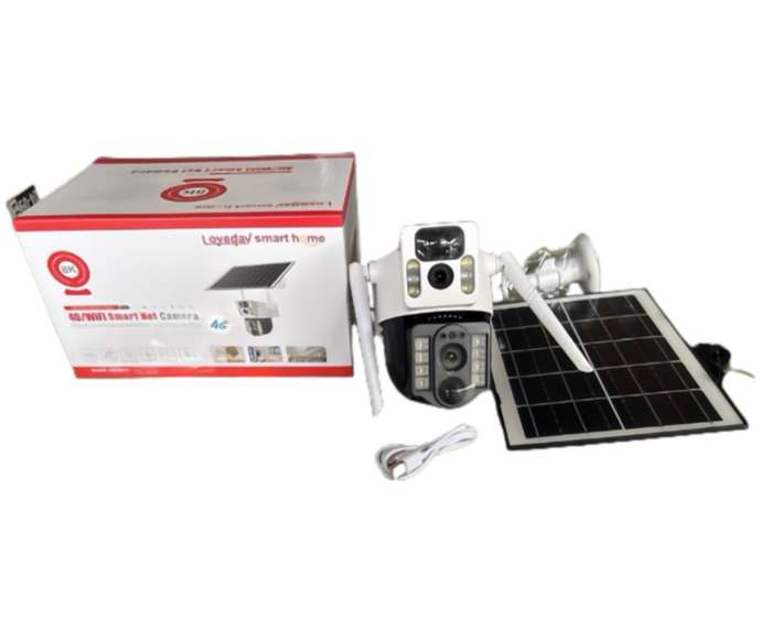 4G Double Lens Solar Cameras