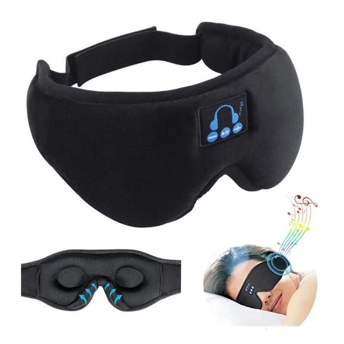 3D Music Sleep Mask Bluetooth Wireless Sleep Headphones