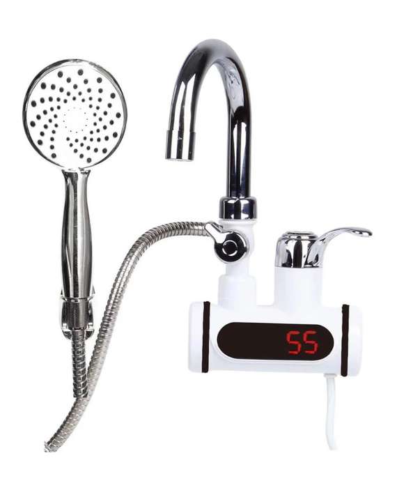 Electric Heated Tap and Shower - Electric Instant - LCD Digital