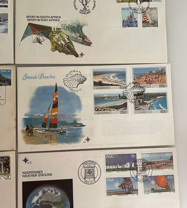 RSA First Day Covers Collection (21) | 1976-1988 | Historical, Cultural & Philatelic Themes