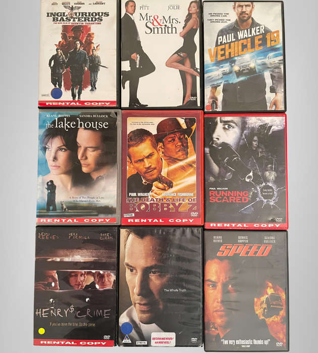 The Ultimate DVD Collection  140+ Movies Best Ever  Freeman, Cruise, Statham & More!