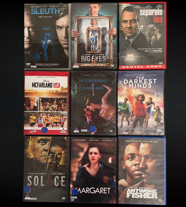 90+ Mixed DVDs